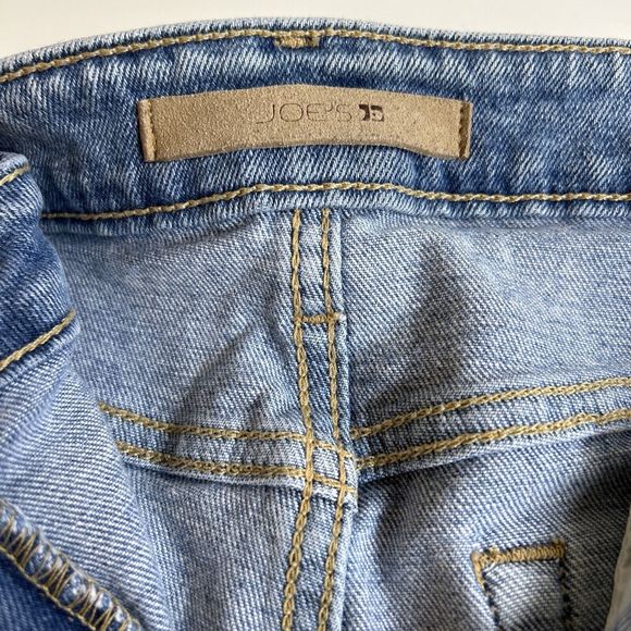 Joe’s High Rise Denim Blue Jean Cutoff Shorts Women's Size 29 Medium Wash - Picture 5 of 9